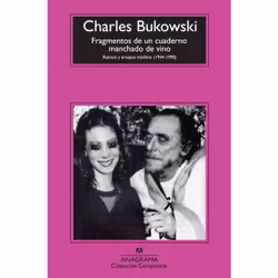 Anagrama FRAGMENTOS DE UN CUADERNO MANCHADO DE VINO, Espagnol, Livre broché, 368 pages
