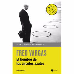 Punto de Lectura EL HOMBRE DE LOS CIRCULOS AZULES COMISARIO ADAMSBERG 1), Espagnol, Livre broché, 256 pages