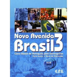 Novo Avenida Brasil 3. Curso Basico de Português para Estrangeiros, avec 2 CD audio