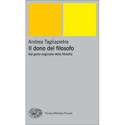 ISBN Il dono del filosofo livre Italien