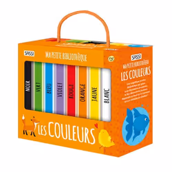 Lot de 8 livres - Ma petite bibliothèque, Les couleurs