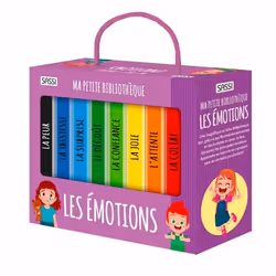 Lot de 8 livres - Ma petite bibliothèque, Les émotions
