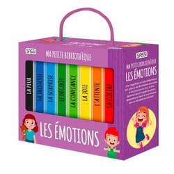 Lot de 8 livres - Ma petite bibliothèque, Les émotions