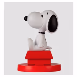 Figurine Snoopy Personnage Sonore - Histoires de 5 Minutes - Jouet Faba - Version Française - 4 ans et +