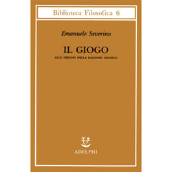 ISBN Il giogo livre philosophie Italien