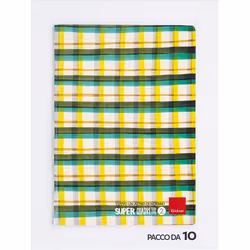 Erickson Super quadretti 2 bloc-notes A4 76 feuilles Multicolore