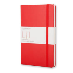 Moleskine Classic bloc-notes 192 feuilles Rouge