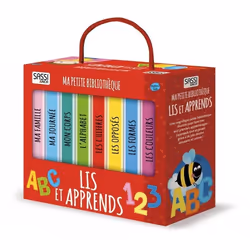 Lot de 8 Livres - Ma petite bibliothèque - Lit et apprends