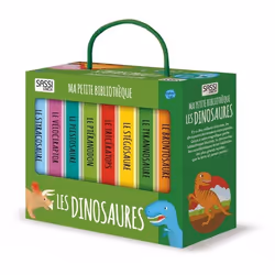 Lot de 8 Livres - Ma petite bibliothèque - Les dinosaures