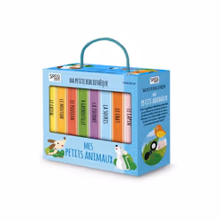 Lot de 8 Livres - Ma petite bibliothèque - Mes petits animaux