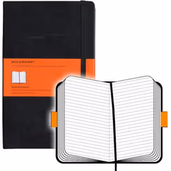 Moleskine Classic bloc-notes A5 240 feuilles Noir - Vue supplémentaire 6