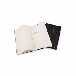 Moleskine Cahier bloc-notes 64 feuilles Noir