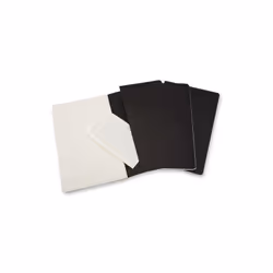 Moleskine Cahier bloc-notes 64 feuilles Noir