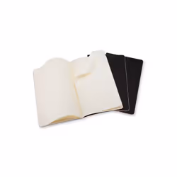 Moleskine Cahier bloc-notes 64 feuilles Noir