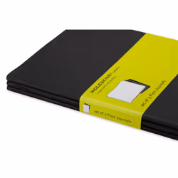 Moleskine Cahier bloc-notes 64 feuilles Noir - Vue supplémentaire 4