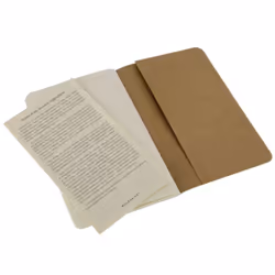 Moleskine QP413 bloc-notes 64 feuilles Marron