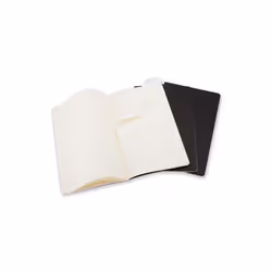 Moleskine Cahier bloc-notes 80 feuilles Noir
