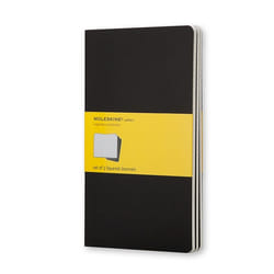 Moleskine Cahier bloc-notes 80 feuilles Noir