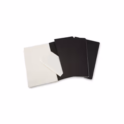 Moleskine Cahier bloc-notes 80 feuilles Noir