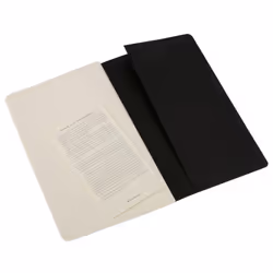 Moleskine QP318 bloc-notes 80 feuilles Noir