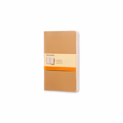 Moleskine QP416, Marron, 80 feuilles, Mat, Adulte