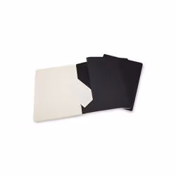 Moleskine Cahier bloc-notes 120 feuilles Noir