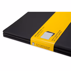 Moleskine Cahier bloc-notes 120 feuilles Noir - Vue supplémentaire 4