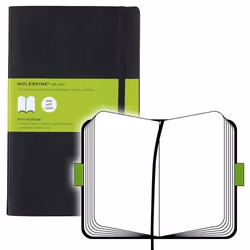 Moleskine Classic bloc-notes 192 feuilles Noir - Vue supplémentaire 7
