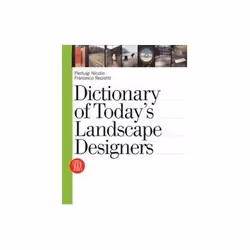 ISBN Dictionary of Today's Landscape Designers, Education, Anglais, Couverture rigide, 348 pages