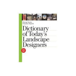 ISBN Dictionary of Today's Landscape Designers livre Education Anglais Couverture rigide