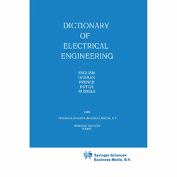 ISBN Dictionary of Electrical Engineering, Anglais, Couverture rigide, 480 pages