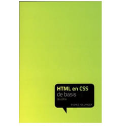 Pearson Education HTML en CSS - de basis, 3e editie livre & manuel de logiciels 272 pages