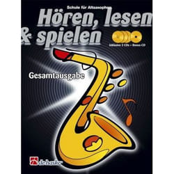 Hren Lesen Spielen Gesamtausgabe Altsaxo - [Version Originale]