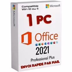 PACK OFFICE 2021 PRO PLUS - En Téléchargement - Envoi Rapide par MAIL