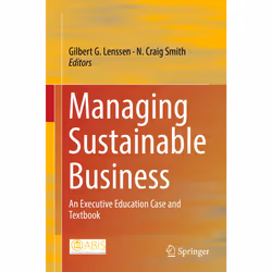 ISBN Managing Sustainable Business, Anglais, Couverture rigide, 682 pages