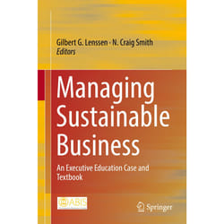 ISBN Managing Sustainable Business livre Anglais Couverture rigide 682 pages