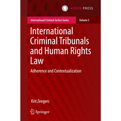 ISBN International Criminal Tribunals and Human Rights Law livre Anglais Couverture rigide 434 pages