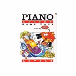 ISBN Piano Lessons Made Easy: Level 3, Musique, Anglais