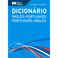 Porto Editora Dicionário Académico de Inglês-Português / Português-Inglês, fiction litéraire, 1248 pages