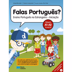 Porto Editora Falas Português? - Níveis A1-A2 Juvenil, fiction litéraire, Portugais, 128 pages