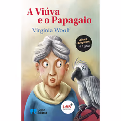 Porto Editora A Viúva e o Papagaio, fiction litéraire, Portugais, 48 pages