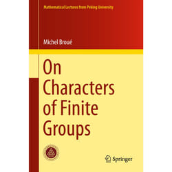 ISBN On Characters of Finite Groups livre Anglais Couverture rigide 246 pages