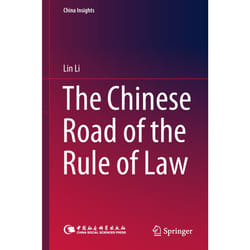 ISBN The Chinese Road of the Rule of Law livre Anglais Couverture rigide 311 pages