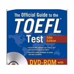 ISBN Official Guide to the TOEFL Test with DVD 5e, Education, Anglais, Livre broché