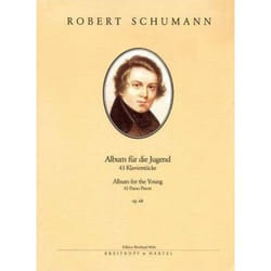 Partitions classique EDITION BREITKOPF SCHUMANN R. - ALBUM A LA JEUNESSE OP. 68 - PIANO Piano