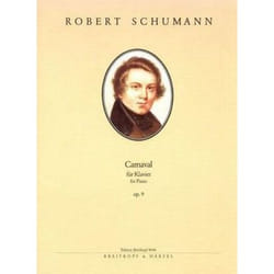 Partitions classique EDITION BREITKOPF SCHUMANN R. - CARNAVAL OP. 9 - PIANO Piano