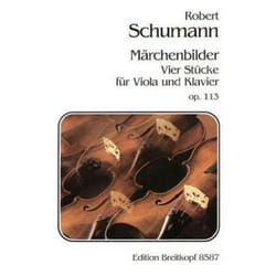Partitions classique EDITION BREITKOPF SCHUMANN ROBERT - MARCHENBILDER OP. 113 - VIOLA, PIANO Alto