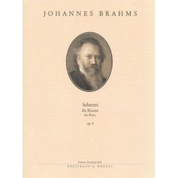 Partitions classique EDITION BREITKOPF BRAHMS J. - SCHERZO ES-MOLL OP. 4 - PIANO Piano