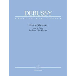 Partitions classique BARENREITER DEBUSSY CLAUDE - DEUX ARABESQUES - PIANO Piano