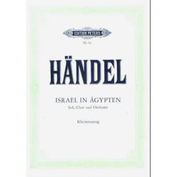 ISRAEL EN EGYPTE HWV54 (ALL.)